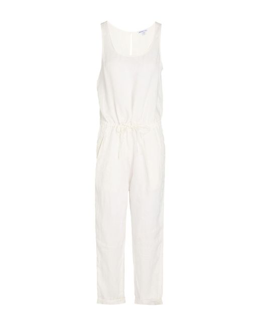 James Perse White Jumpsuit