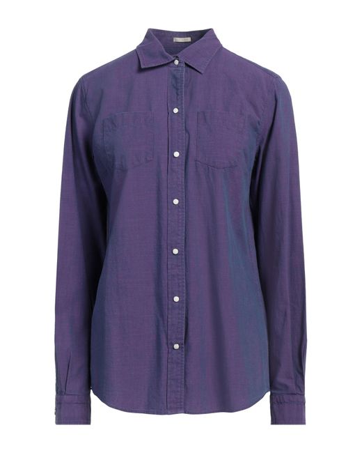 Massimo Alba Purple Shirt