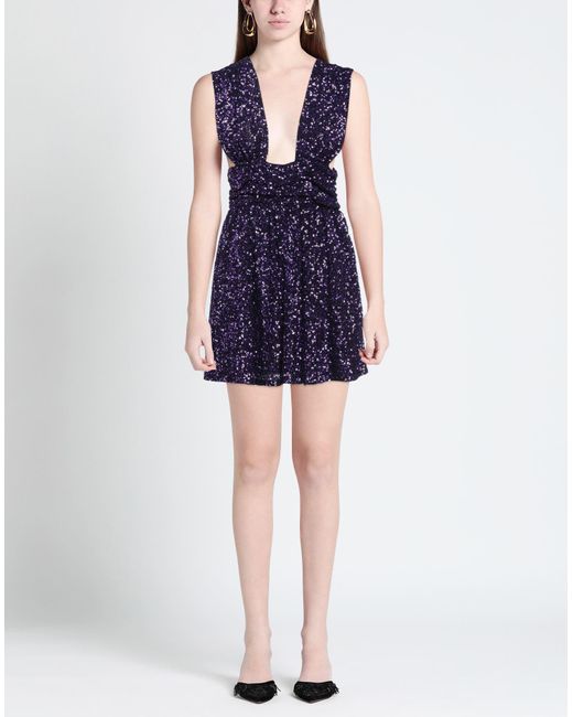 Amen Blue Mini-Kleid