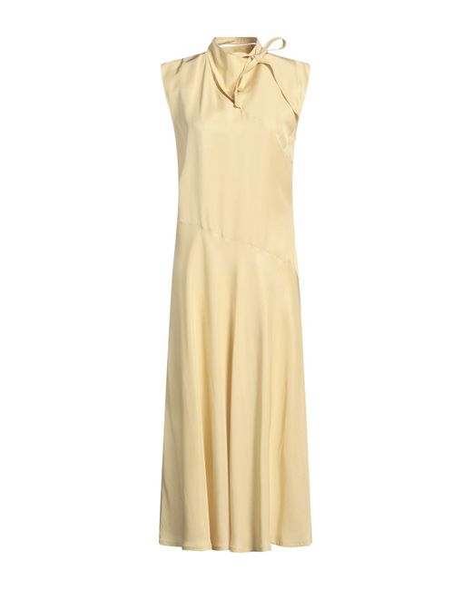 Jil Sander Metallic Midi-Kleid