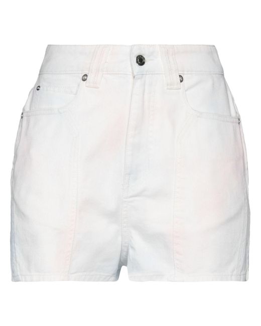 IRO White Denim Shorts