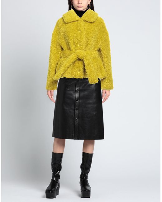 P.A.R.O.S.H. Yellow Shearling & Teddy
