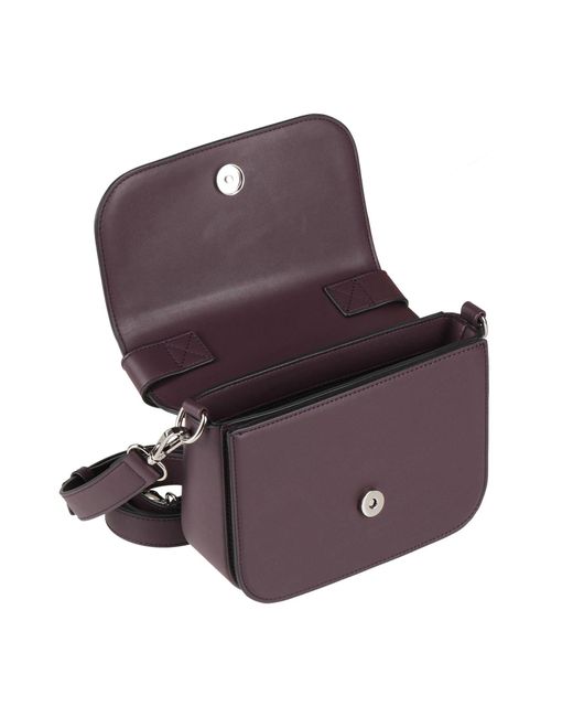 Bikkembergs Purple Handbag