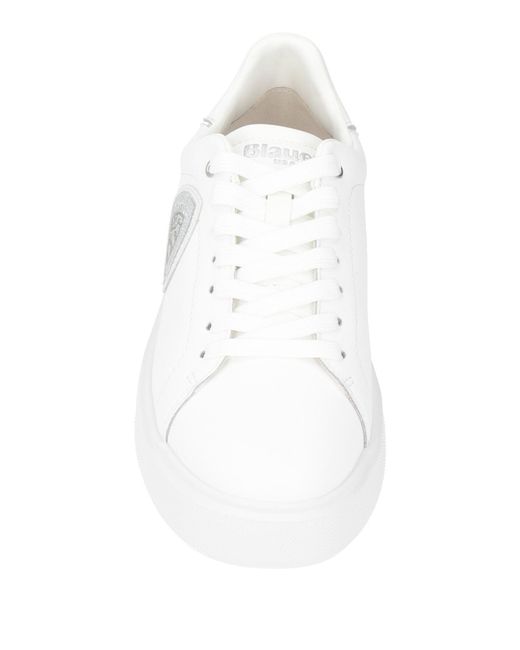 Blauer White Trainers