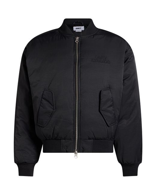 Obey Black Jacket for men