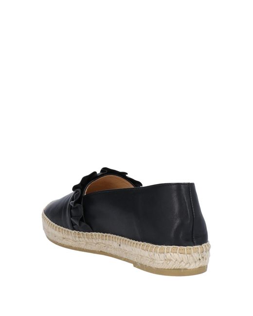Mujer Zapatos de Zapatos planos sandalias y chanclas de Sandalias planas Espadrillas de Kanna de color Negro 