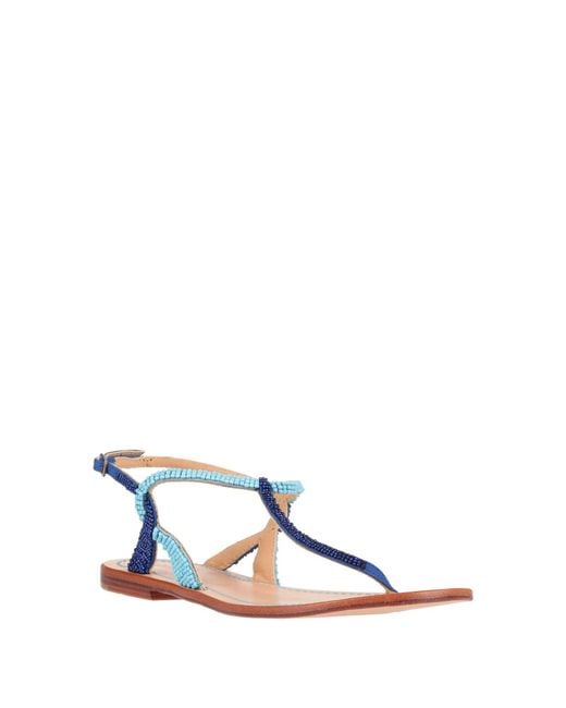 Maliparmi White Thong Sandal