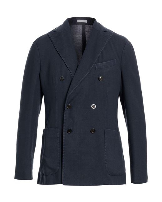 Boglioli Blue Blazers for men