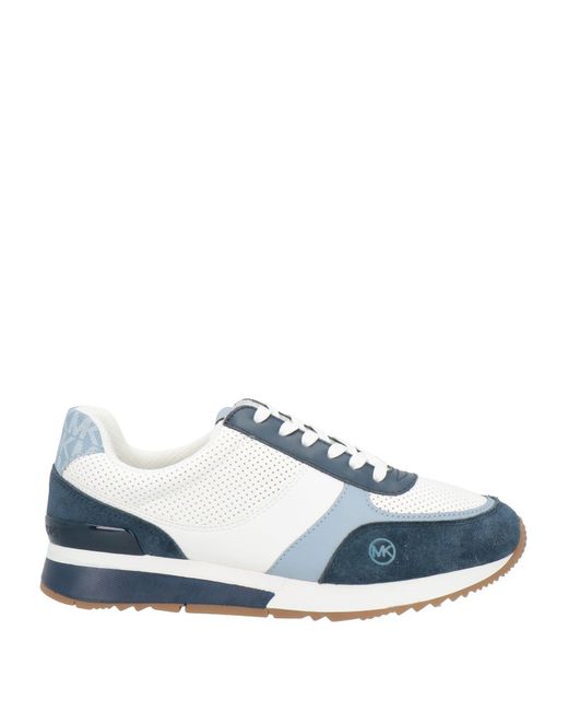 MICHAEL Michael Kors Blue Slate Sneakers Leather, Textile Fibers