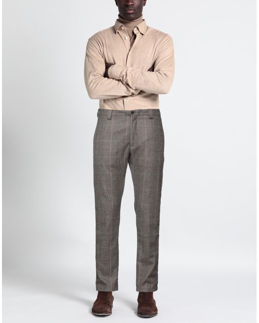 Yan Simmon Gray Trouser for men