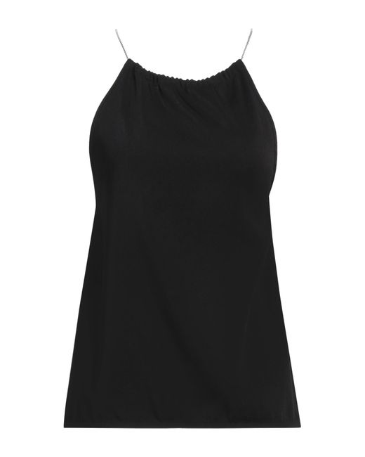 Thom Krom Black Top Viscose, Elastane