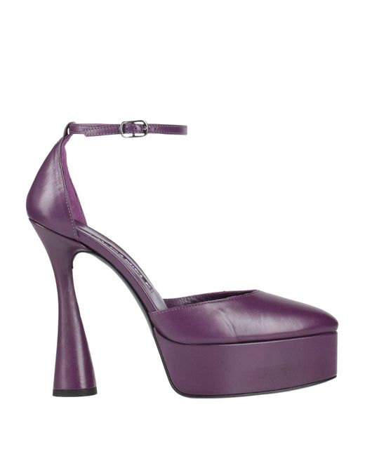 Zapatos de salón Eddy Daniele de color Purple