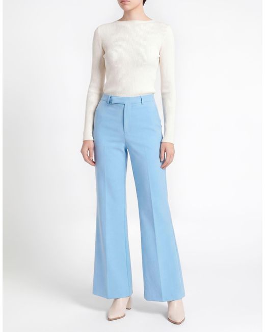 SIMONA CORSELLINI Blue Trouser