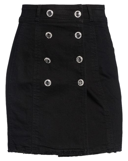 Liu Jo Black Denim Skirt