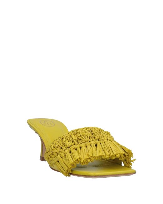 Ash Yellow Sandals