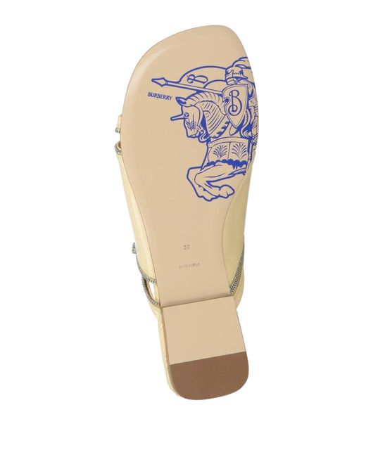 Burberry Natural Sandals