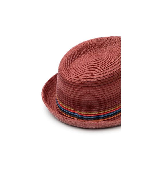 Sombrero Paul Smith de hombre de color Red