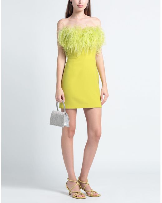 New Arrivals Yellow Mini-Kleid