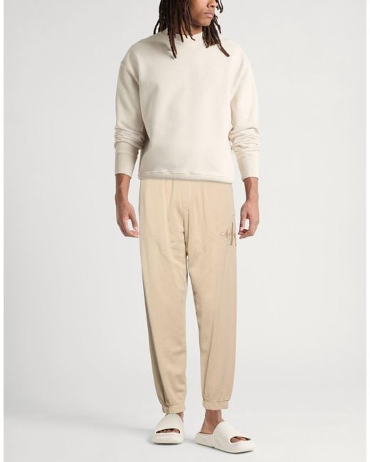 Calvin Klein Natural Pants Cotton for men