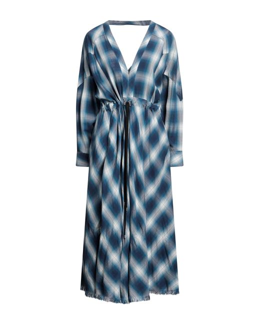 Jonathan Simkhai Blue Midi-Kleid