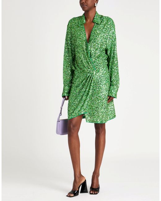 Essentiel Antwerp Green Mini Dresses