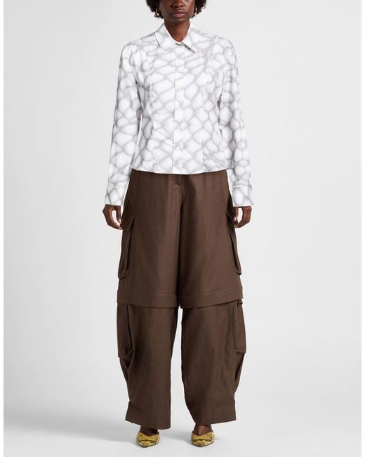 WOOD WOOD White Light Shirt Cotton