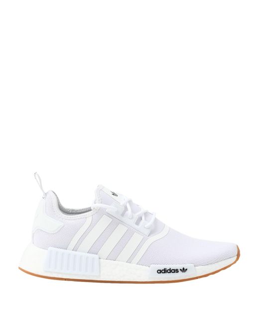 mens white adidas original trainers