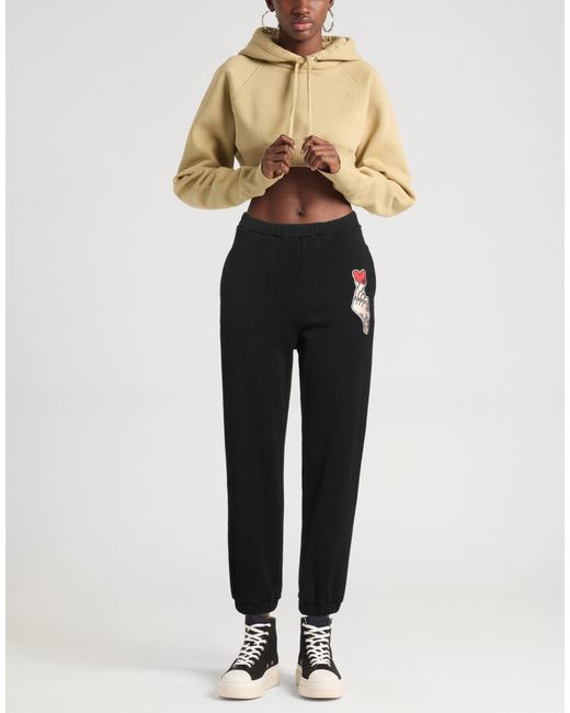 Love Moschino Black Pants Cotton