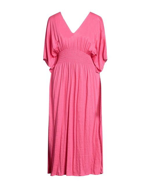Majestic Filatures Pink Maxi Dress