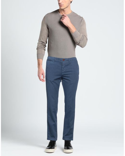 Tela Genova Blue Trouser for men