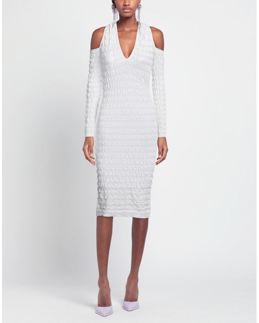 ATOMOFACTORY White Midi Dress