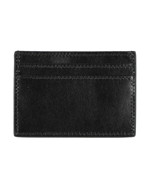 Versace Black Cardholder Calfskin