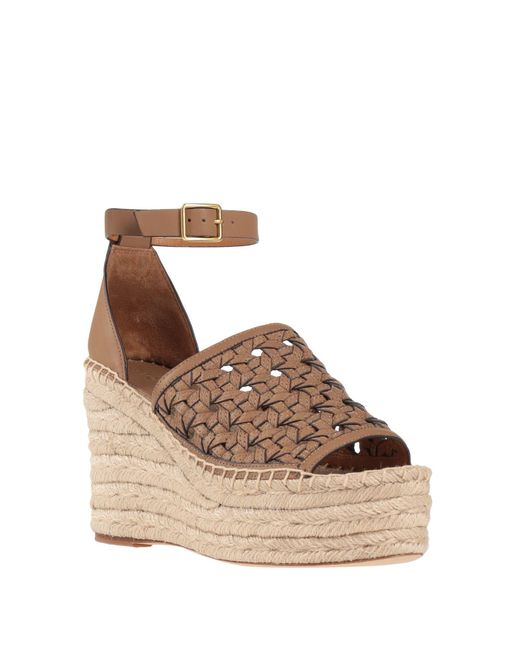 Tory Burch Brown Espadrilles Soft Leather