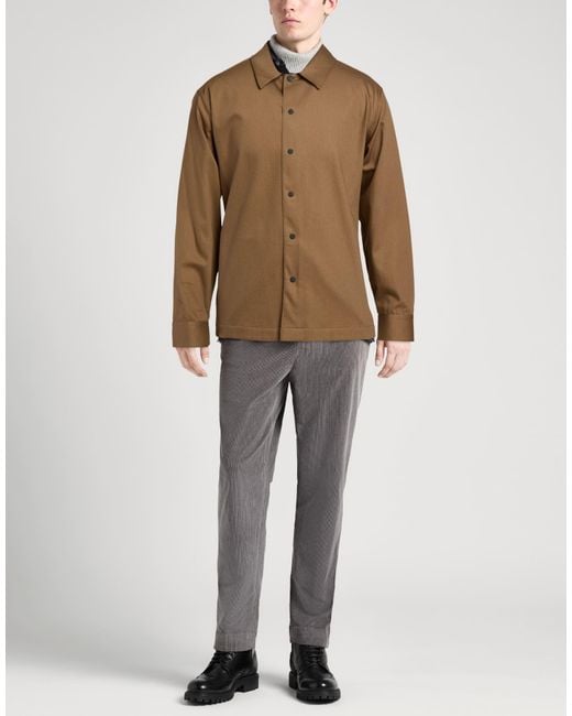 Xacus Brown Jacket Cotton for men
