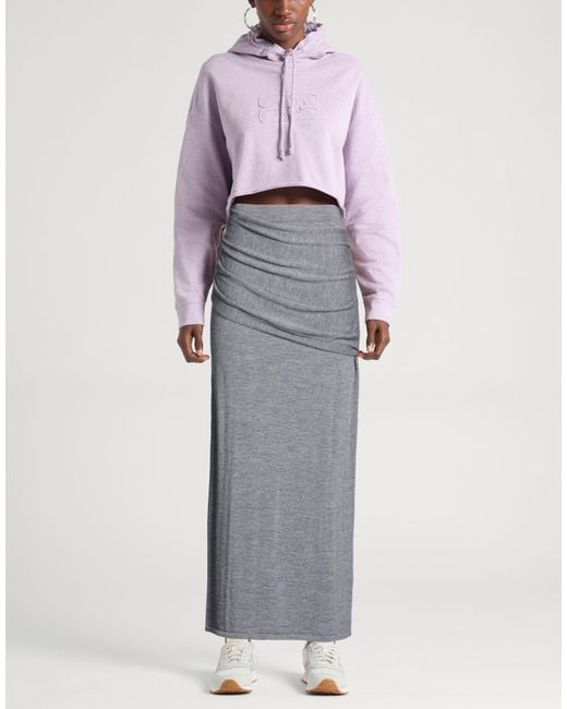 Staud Gray Maxi Skirts