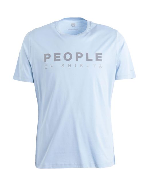 People Of Shibuya Blue T-shirt for men