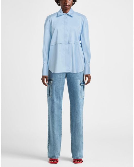 Camicia di Motel in Blue