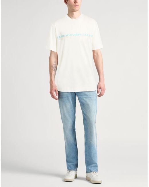 Emporio Armani White T-Shirt for men