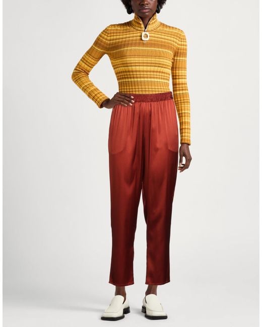 Gianluca Capannolo Red Trouser