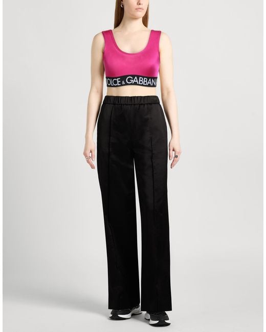 Dolce & Gabbana Pink Top Polyamide, Elastane