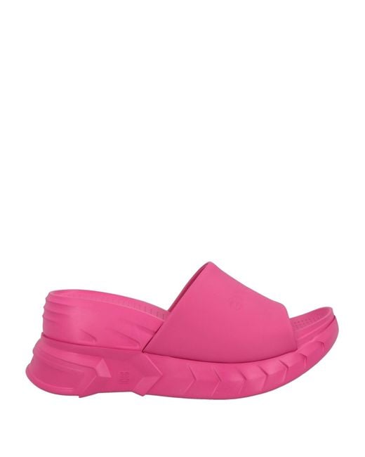 Givenchy Pink Sandals Calfskin