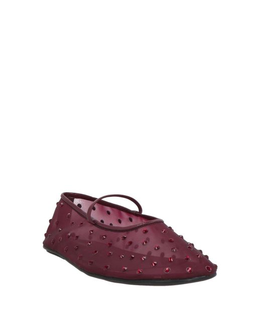 Jeffrey Campbell Purple Ballet Flats