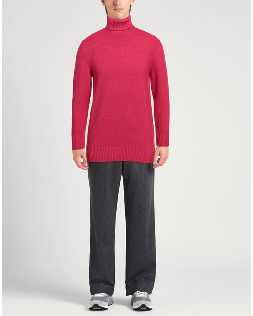 Altea Red Turtleneck for men