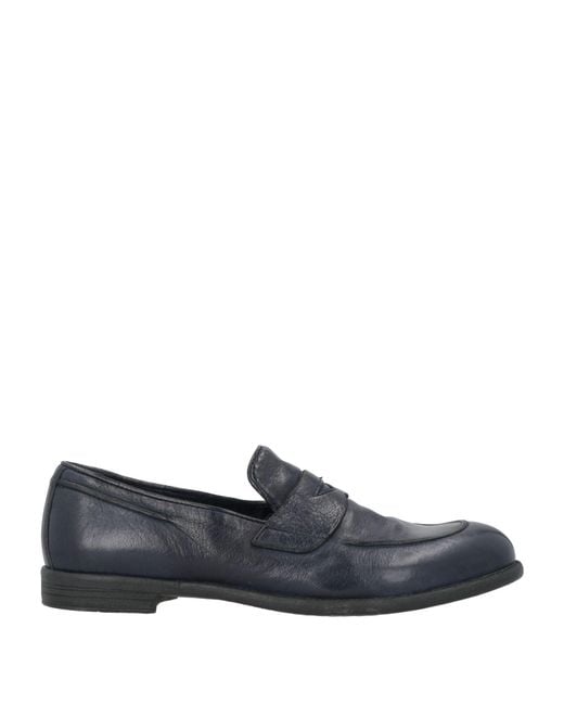 Hundred 100 Blue Midnight Loafers Leather for men