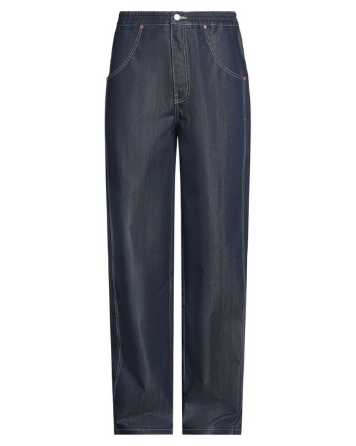 ANDERSSON BELL Blue Denim Trousers for men