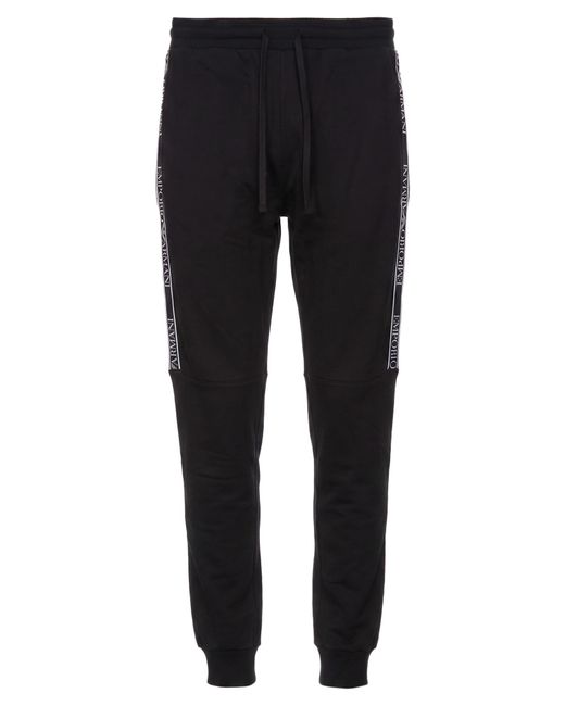 Emporio Armani Black Trouser for men