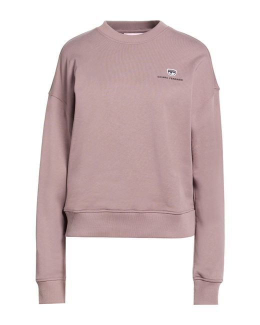 Chiara Ferragni Pink Sweatshirts