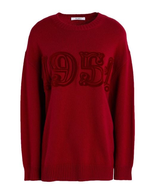 Pullover Max Mara de color Red
