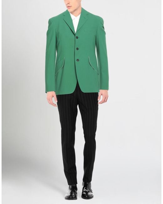 Canali Green Blazer for men