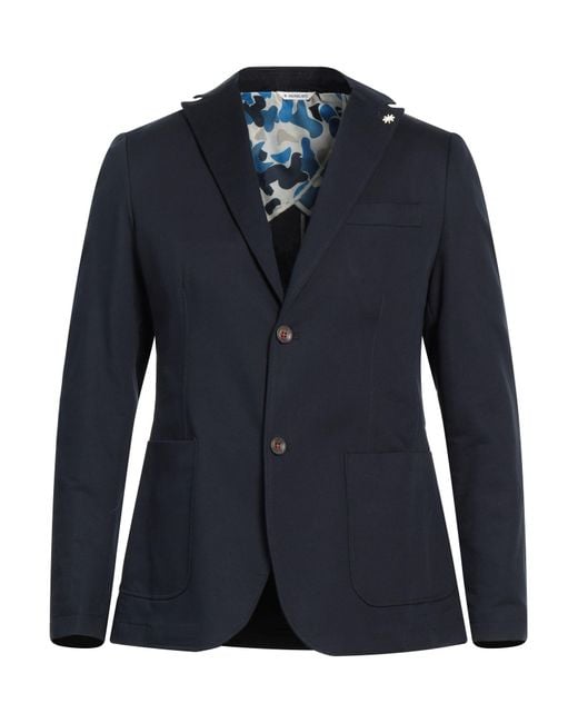 Manuel Ritz Blue Blazer for men